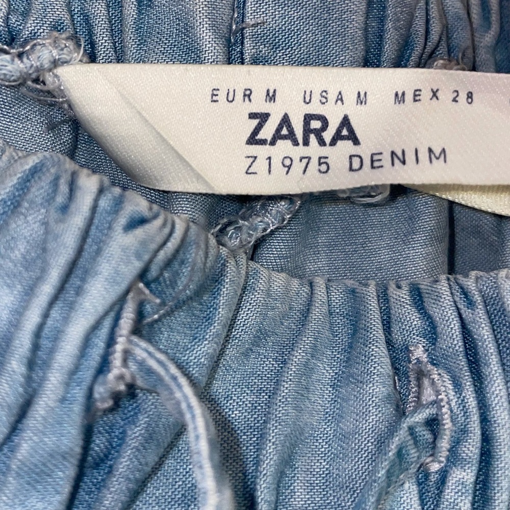 Zara Denim Joggers - Picture 5 of 5
